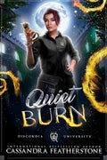 Quiet Burn: A Paranormal Shifter Demon Academy Romance (Discordia University) cover image