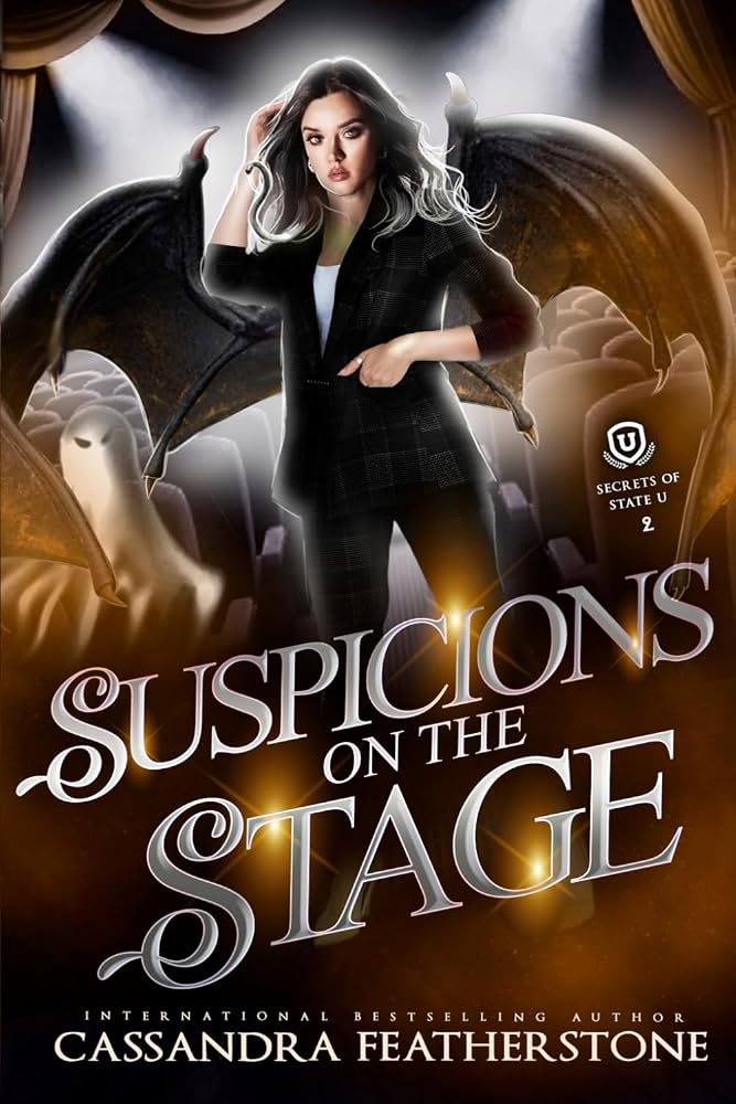 Suspicions on the Stage: A Steamy, Shifter, Mystery, College Romance (Secrets of State U) cover image