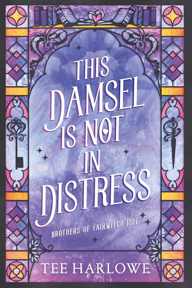 This Damsel Is Not in Distress: A Cozy Fantasy Romance (Brothers of Fairwitch Isle) cover image